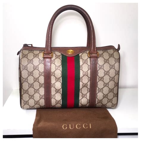 gucci vintage bag leather|gucci bag old collection.